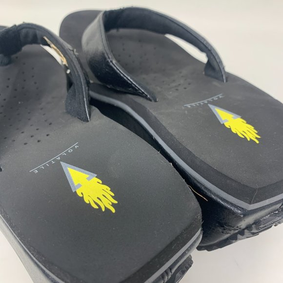 Volatile Wedge Flip Flop Sandals Platform Summer - Picture 6 of 10